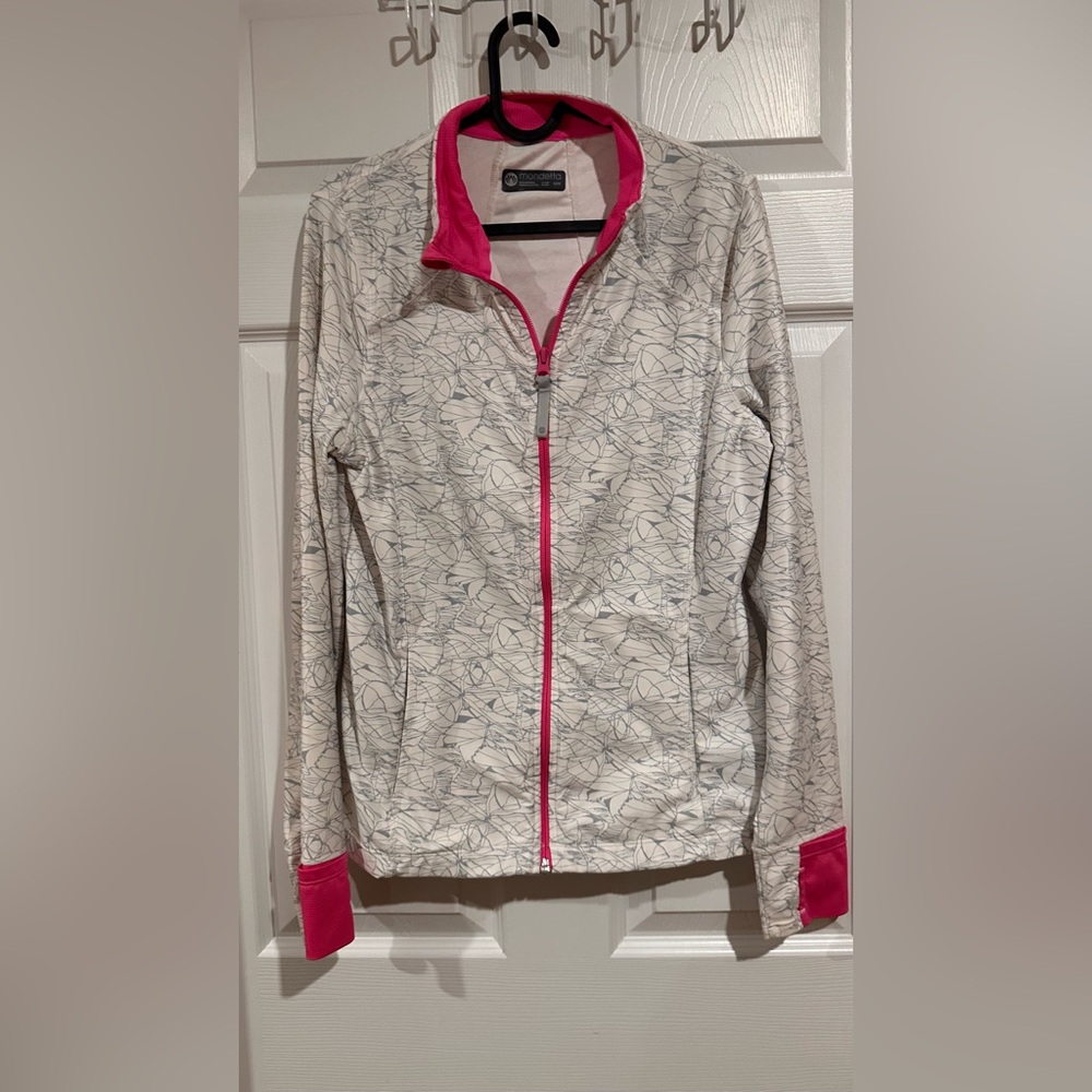 💚 Mondetta Women's Ski Jacket with Pink and Gray Accents